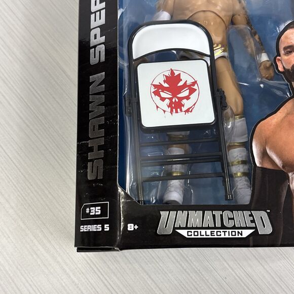 AEW Unmatched Series 5 - Shawn Spears #35 Action Figure WWE Jazwares NEW - Picture 2 of 6